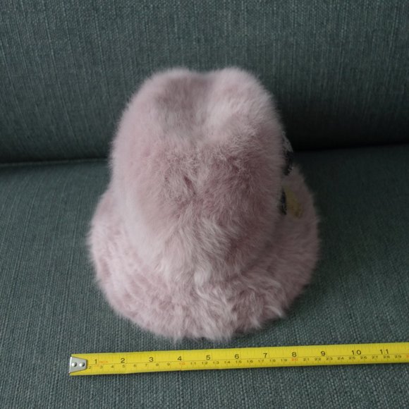 Kangol Pink Furgura with Tweed Bucket Hat Size Medium - Picture 11 of 14